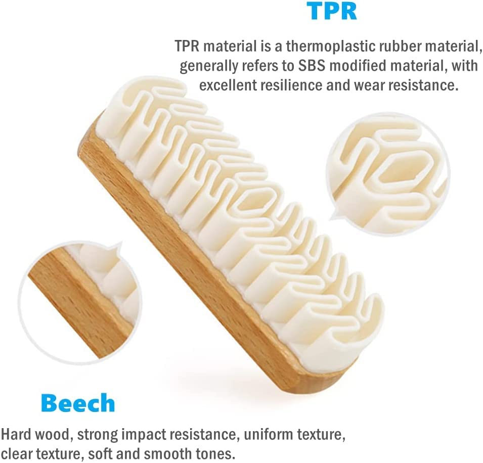 Shoe Cleaner Brush With Natural Bristles™