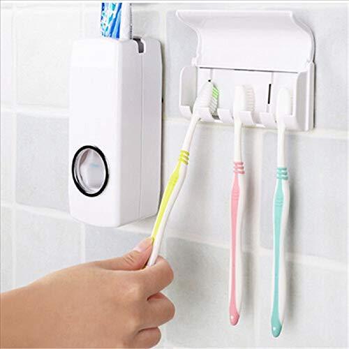 Toothpaste Dispenser  Tooth Brush Holder