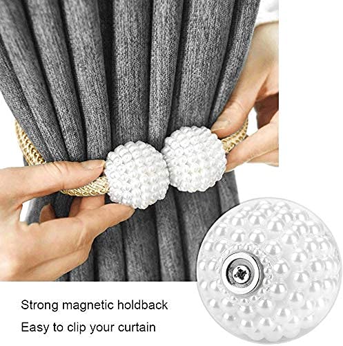 Magnetic Curtain Tiebacks (1 pair 2 pcs)™