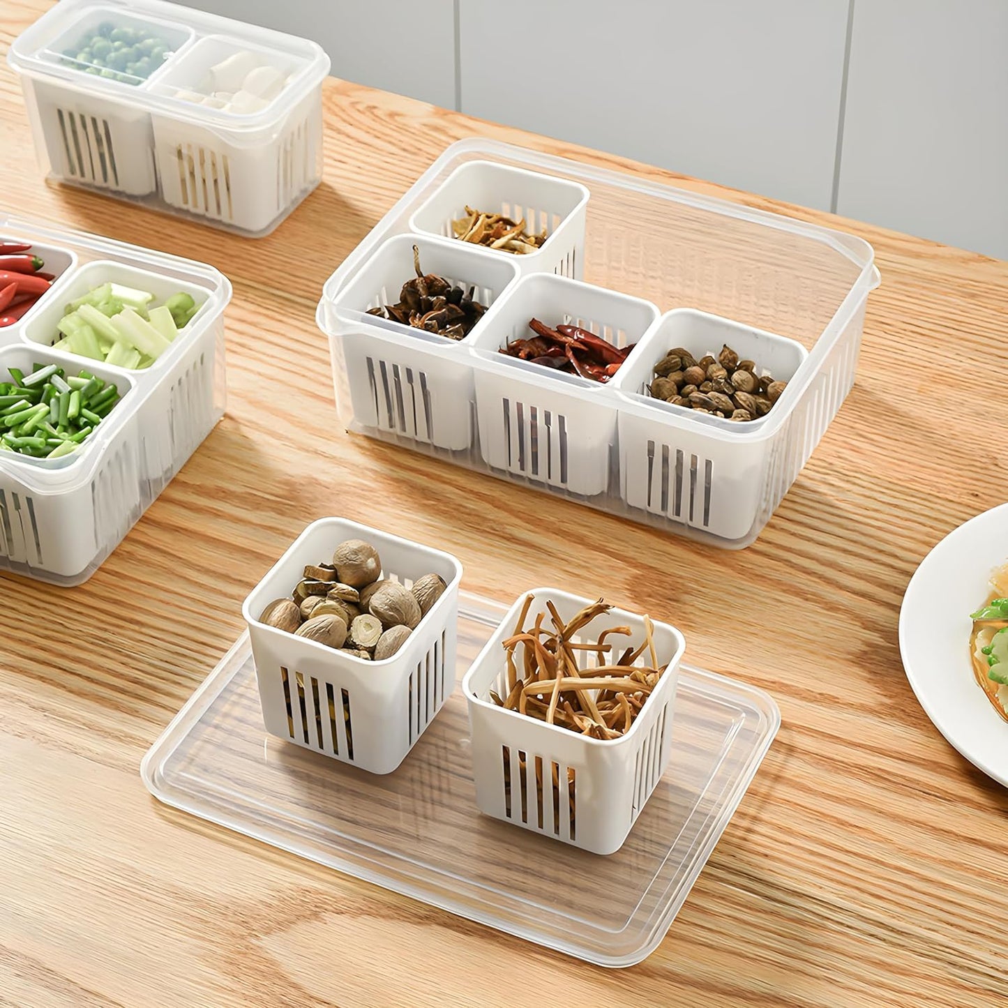 Refrigerator Food Box (6 Pcs)