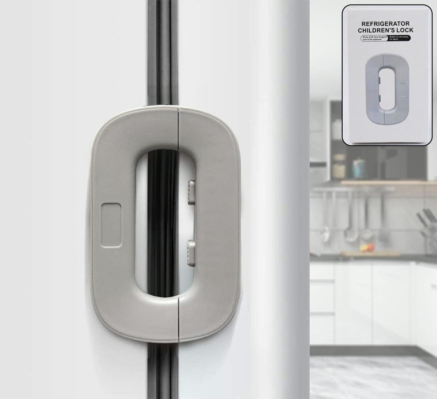 Fridge Freezer Door Lock -baby Safety Child Lock